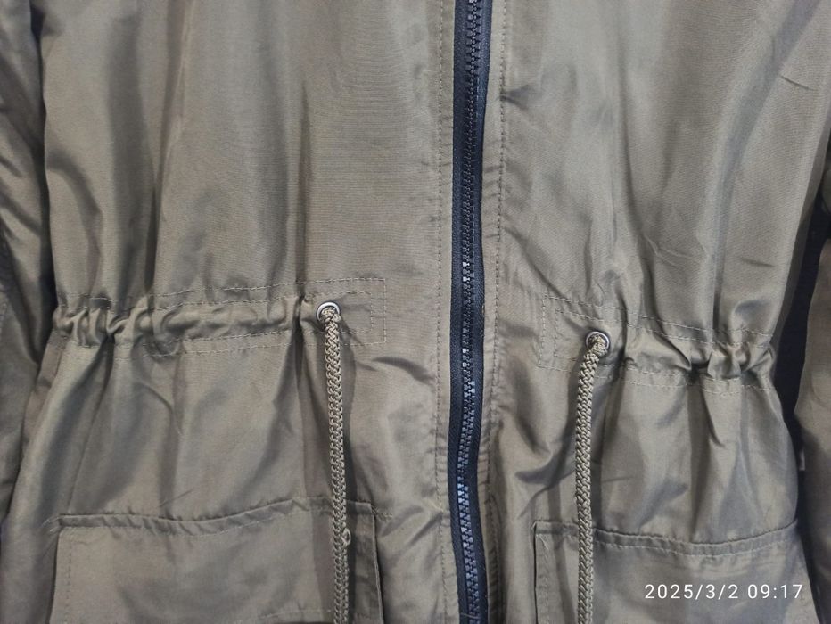 Śliczna kurtka parka, H&M, rozmiar 158