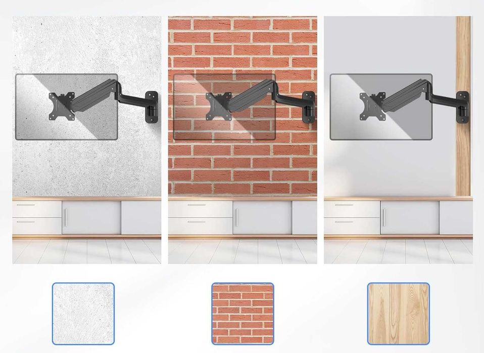 Uniwersalny ścienny uchwyt monitora Suptek 13-32 cale do 9 kg