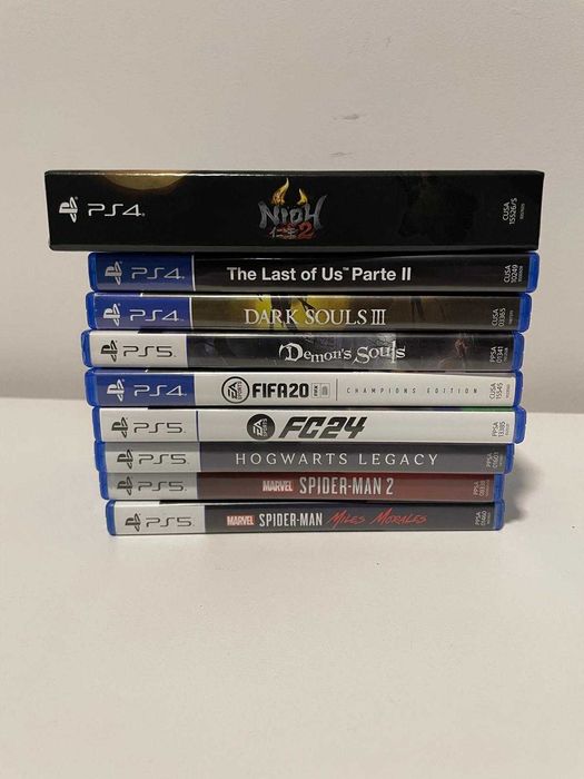 Jogos de PlayStation 4 e PlayStation 5