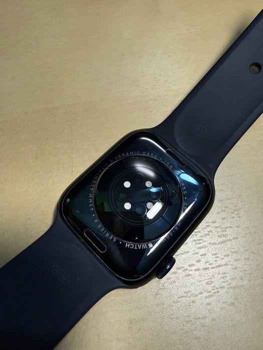 Apple Watch Series 8 45mm meia‑noite