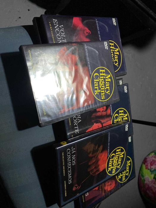 Mary Higgins Clark - Coleção completa de 7 DVDs, portes grátis