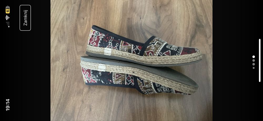 Espadryle nowe 36