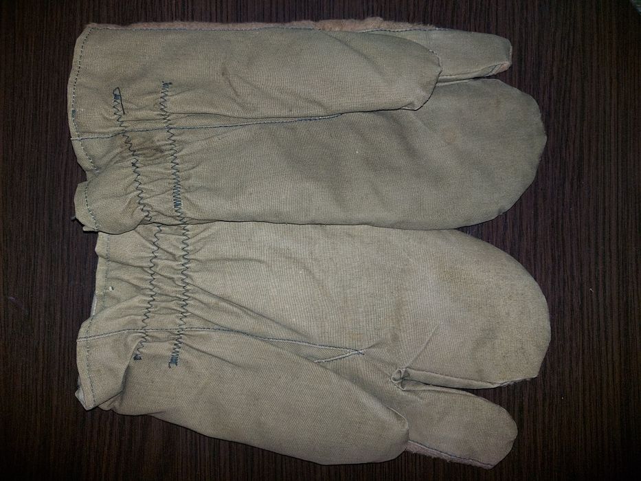 Рукавиці трипалі військові