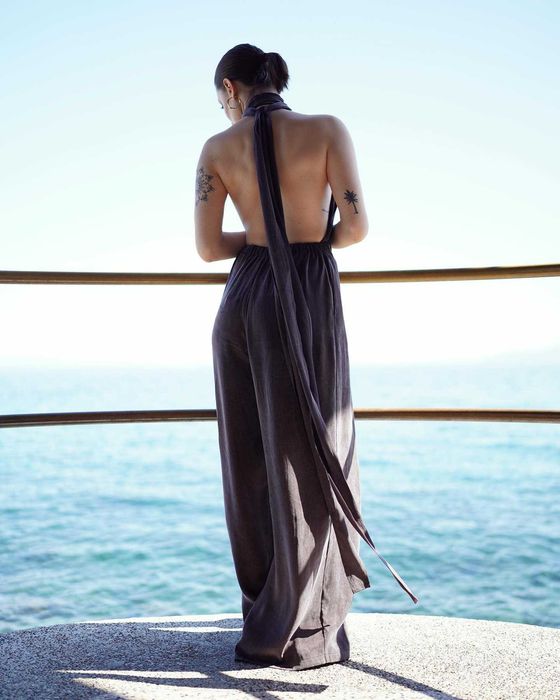 Just Paul kombinezon Cupro Brunette Bali Jumpsuit XS/S