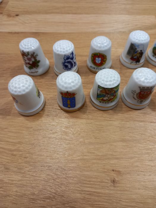 Dedais de colecção em cerâmica