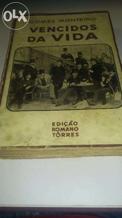 Livro antigo - "Vencidos da Vida" - Gomes Monteiro