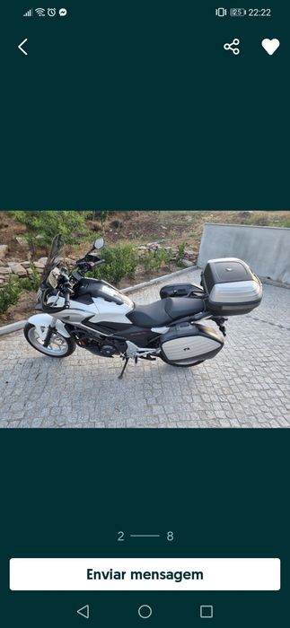 NC750X 2018  com malas e outros extras