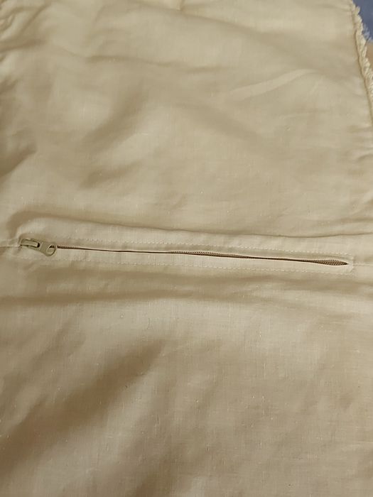 Almofada retangular croché linha de seda