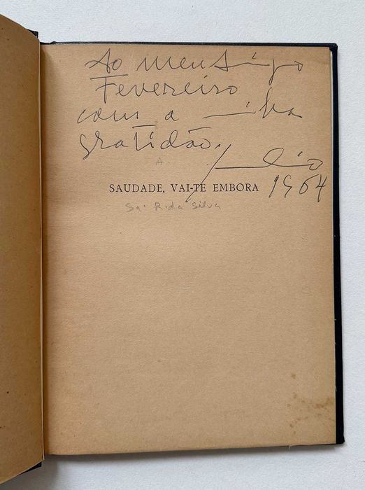 1963, Júlio de Sousa, SAUDADE VAI-TE EMBORA – Canções.