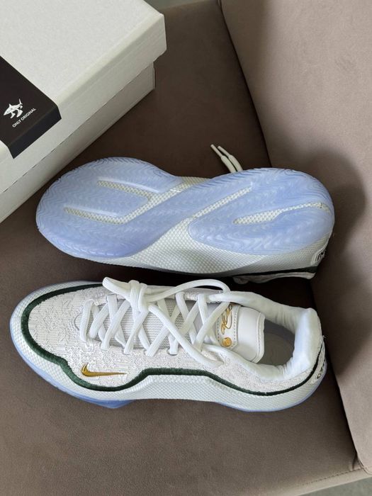 Оригинал Nike LeBrone 23 From This Point Forward (HJ5629 101) оригинальние белие леброни для баскетбола кроссовки
