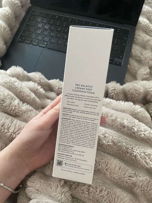 Dr.Ceuracle pro balance creamy deep cleansing foam