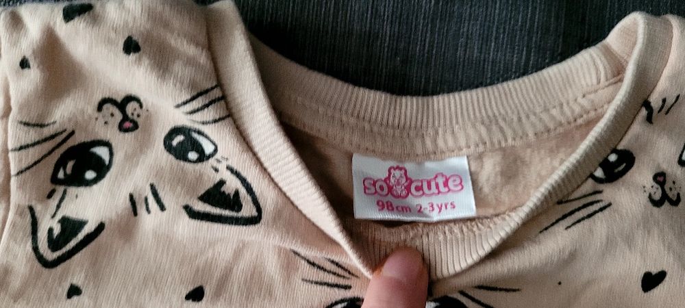 Bluza rozmiar 98-kotek