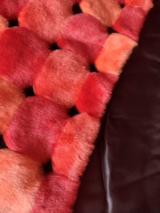 Палантин шаль накидка зі штучного хутра