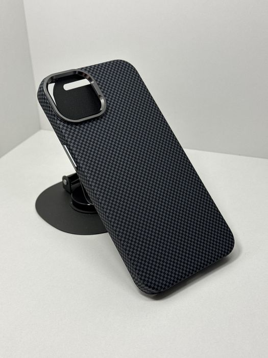 Чохол iphone 13/ 14 карбоновий з MagSafe. Чехол айфон 13/ 14 carbon