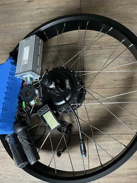 Повний MXUS Набір для електровелосипеда,Водостійкий мотор,Електронабір