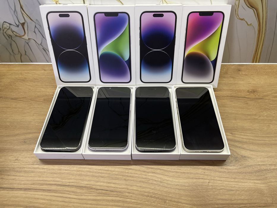 iPhone 14 Pro Purple, black Neverlock фізична сім на подарунок