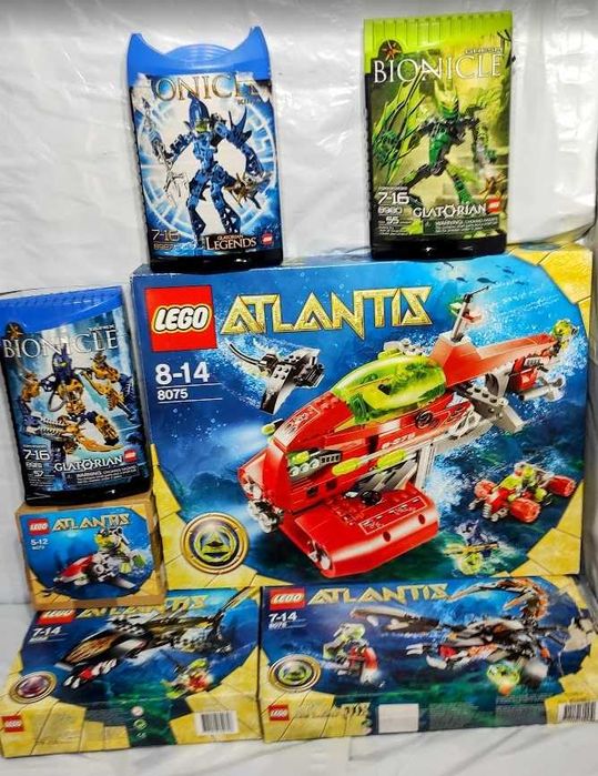 Zestaw LEGO 8075 / 8072 / 8076 / 8058 / 8987 / 8981 / 8980 - Gw kompletności - zakup bez ryzyka!