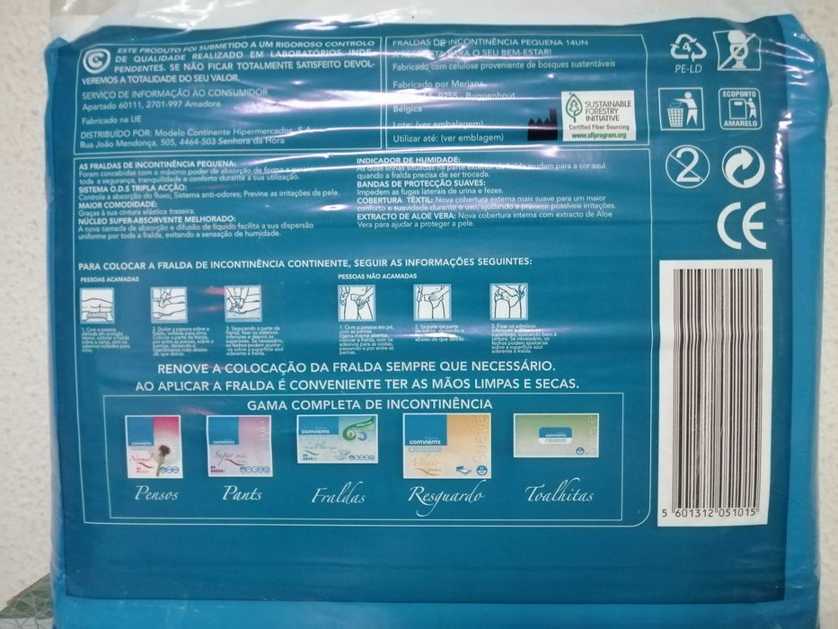 Fraldas Incontinência Plus pequeno64751012073474121
