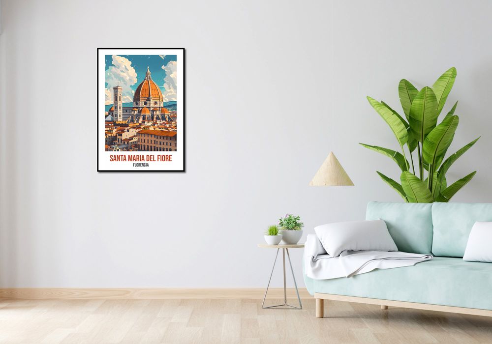 Plakat 59,4x84,1cm Santa Maria Del Fiore