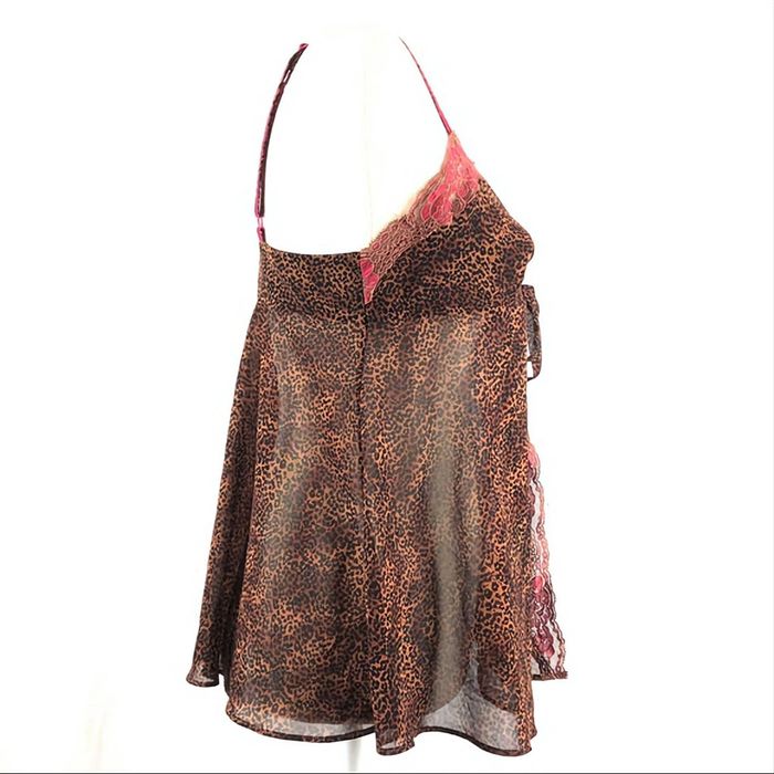 Кружевная майка Victoria's Secret Cheetah