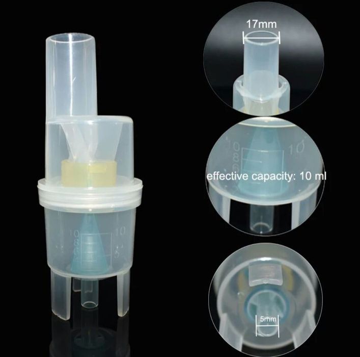 Розпилююча камера інгалятора, распылитель ингалятора,колба небулайзера