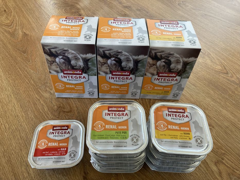 Animonda Integra Protect Renal 100g x 27 mokra karma dla kota bezzożowa