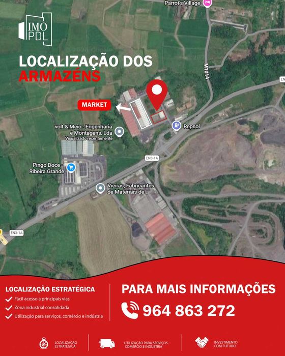 Armazéns Industriais com Excelente Localização