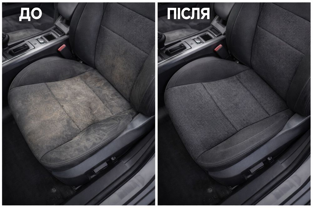 Химчистка салона авто чистка потолка пластика сиденья Вишневе