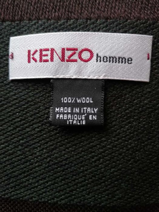 Шарф KENZO (Италия) новый многоцветный шерстяной