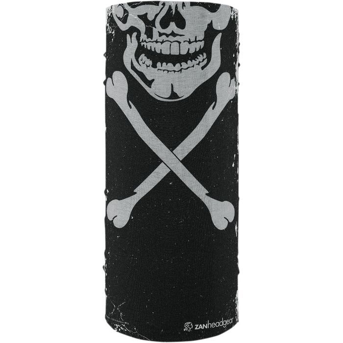 zan headgear motley tube skull xbones all weather one size 25020067