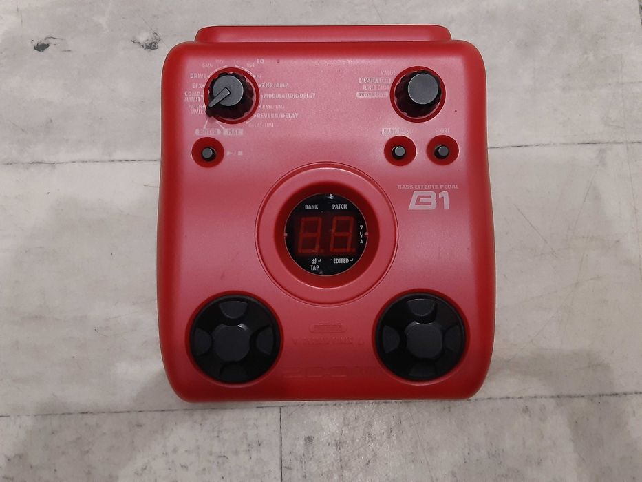 Multi-efekt Basowy ZOOM B1 X-efekty-perkusja- wysyłka lub dodam Gratis