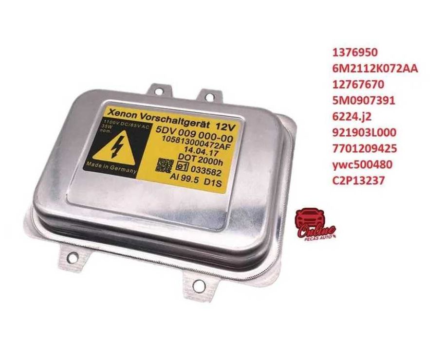 Balastros xenon bmw ford mercedes 5DV009000 Novo