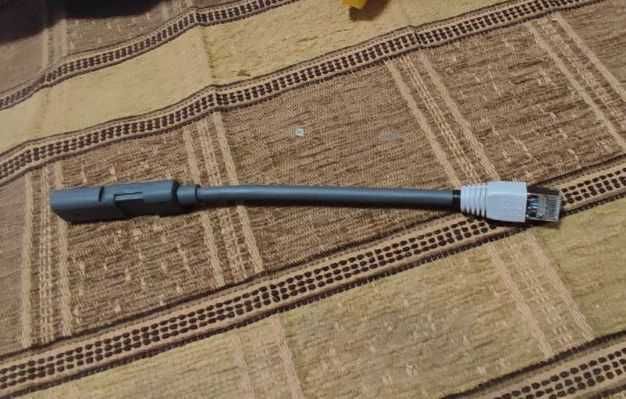 Шнур перехідник "мама" на RJ45 для перевірки кабеля Старлінк 2 шт