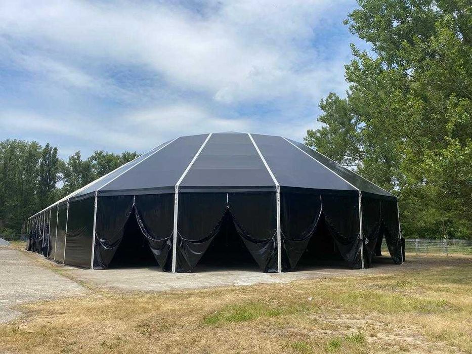 Hala namiotowa typu MEGA IGLO 30x50x5m