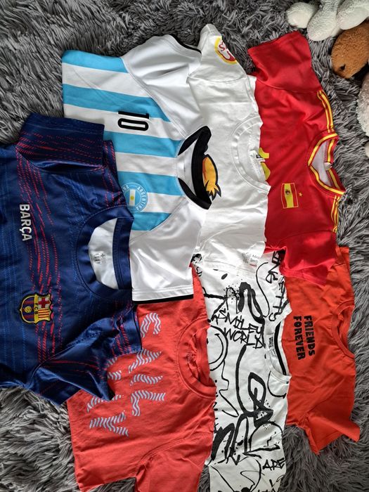 Tshirty chłopięce 140