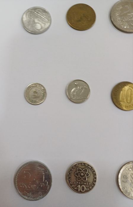 Lote 7 / Conjunto 7 de 30 Moedas Diferentes