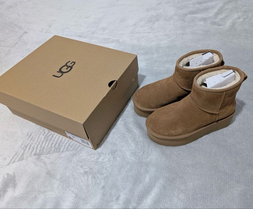 Жіночі UGG Classic Mini Platform Chestnut 36р. НОВІ ОРИГІНАЛ
