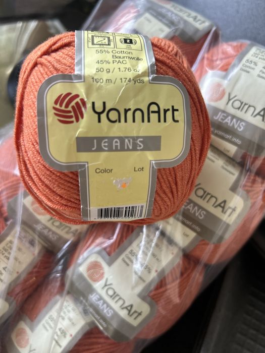 Пряжа Ярнарт Джинс, YarnArt Jeans