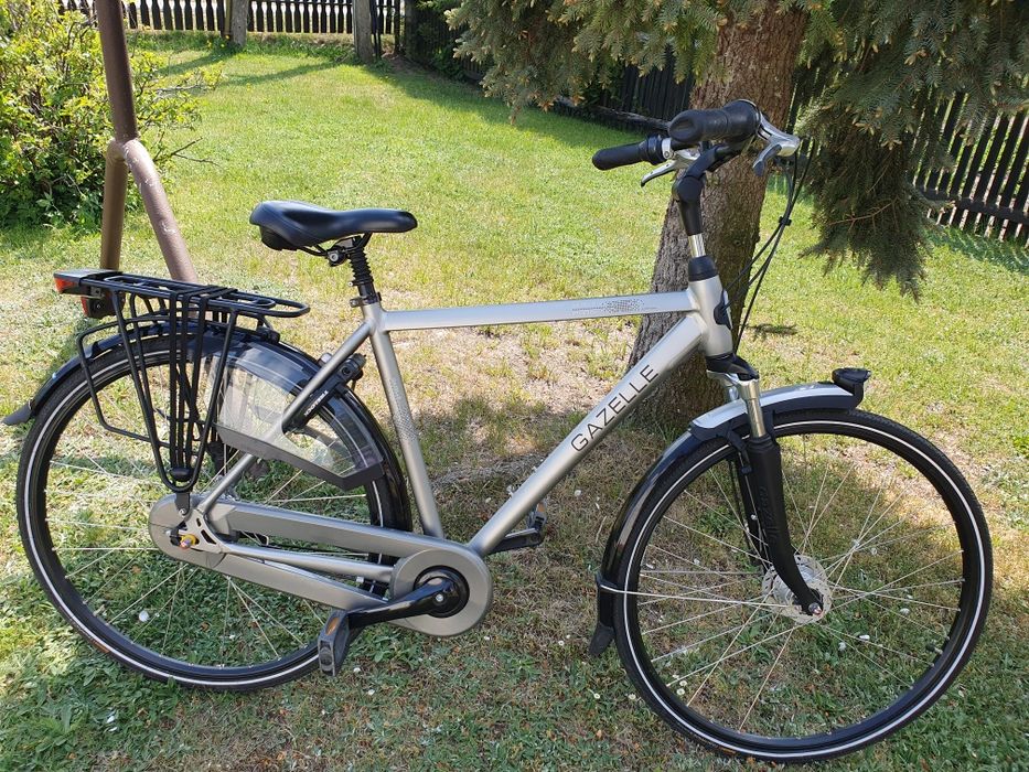 Gazelle Paris C7 + szary Matt rama 53cm rok 2024