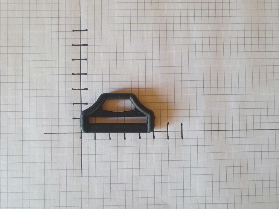 Zaczep do karabińczyka 40 mm galanteria plastikowa 80 szt