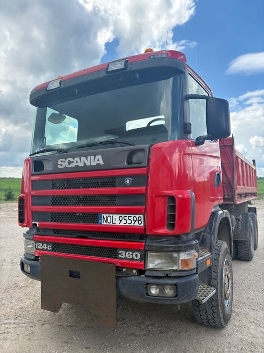 Wywrotka Scania 124 6X6