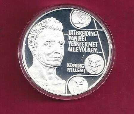 Moeda de prata 925/1000 PROOF  HOLANDA 25 ECU