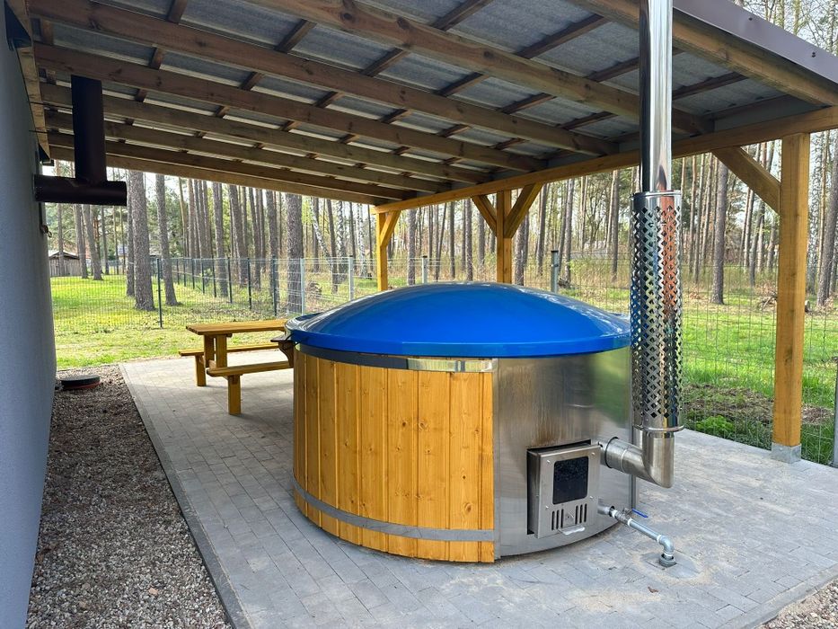 Dom na weekend, domki letniskowe nad jeziorem, sauna i jacuzzi