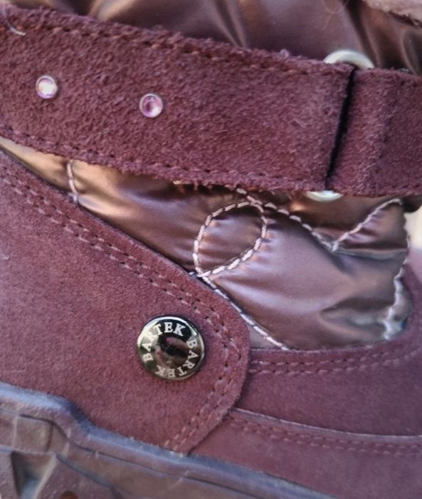 Buty zimowe Bartek skórzane 25