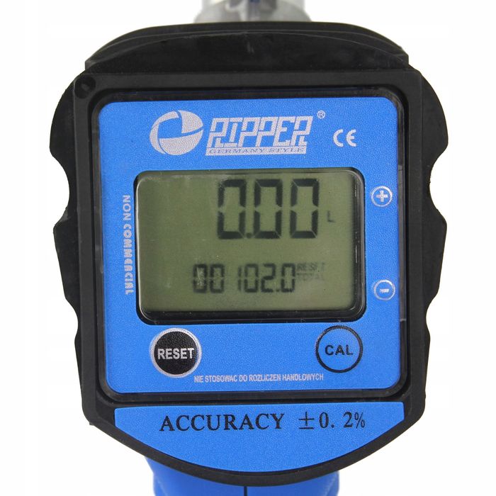 Pistolet Do Pompy Paliwa Oleju Z Licznikiem Lcd