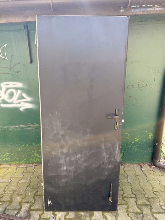 Drzwi ocynkowane 2 klucze