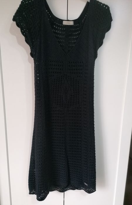 Vestido preto da Ruga