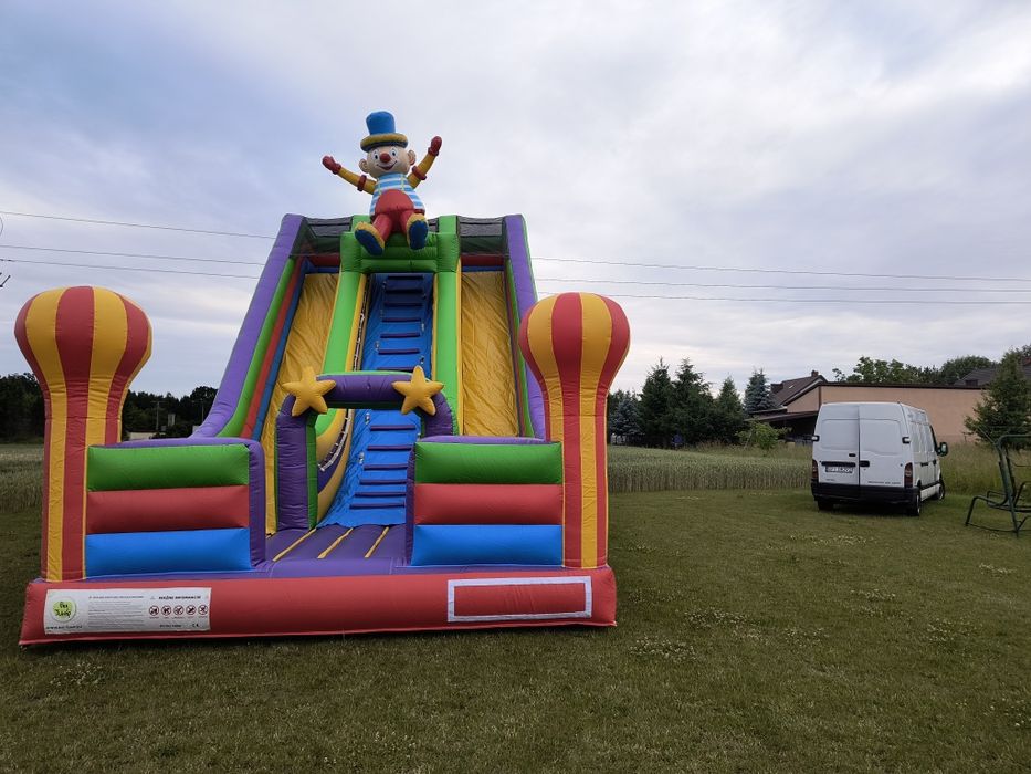 Dmuchaniec Giga Zjeżdżalnia Bardzo Duża Duży Dmuchaniec Wyjątkowy
