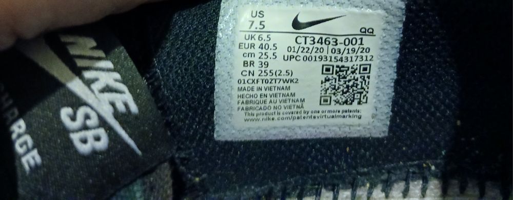 Sapatilhas marca Nike