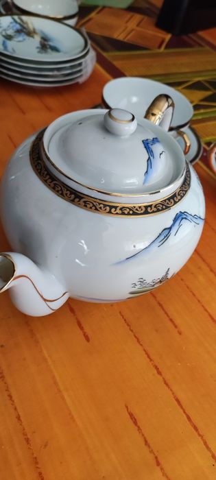 Conjunto de chávenas de café original do Japão